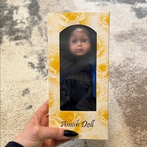 Amish Doll with Blue Eyes